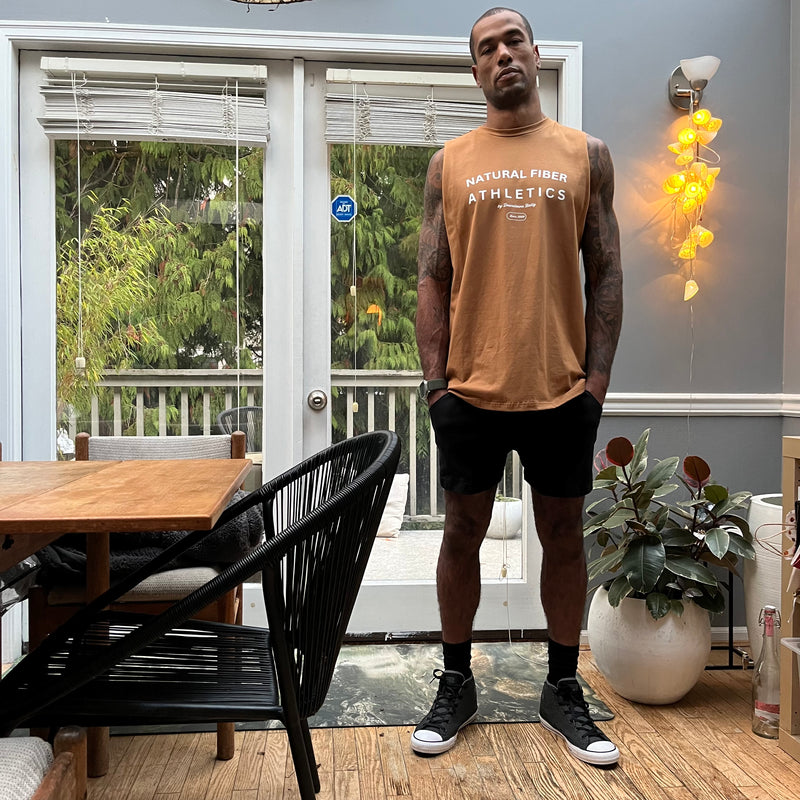 Men's Natural Fiber Athletics Cut-Off T