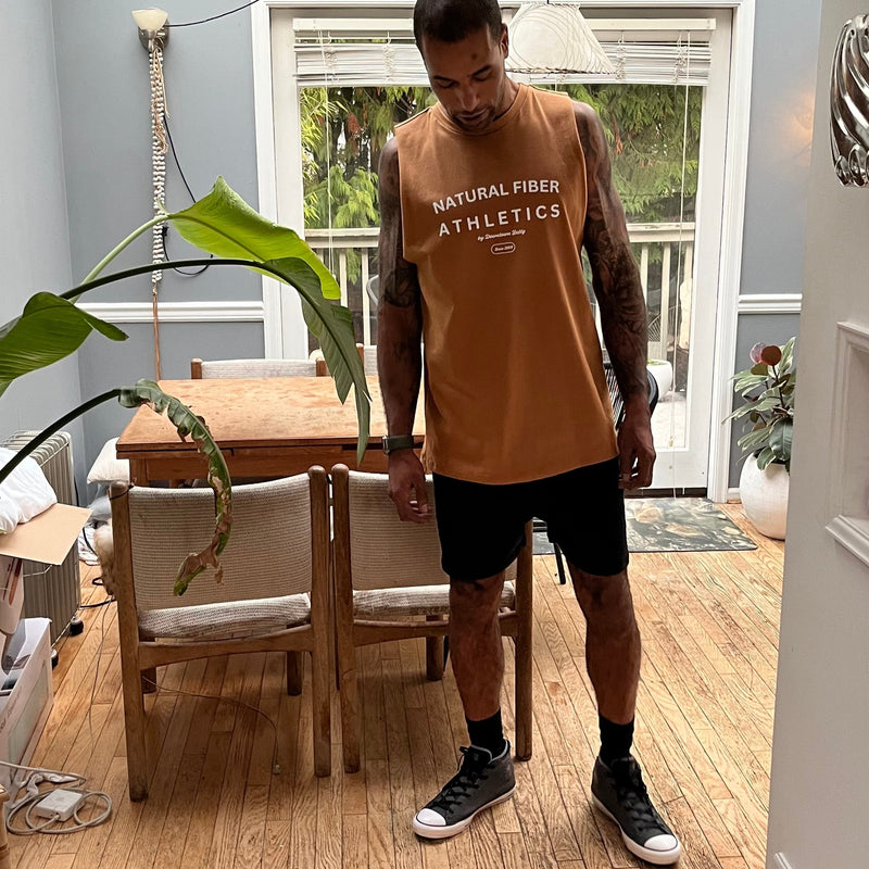 Men's Natural Fiber Athletics Cut-Off T
