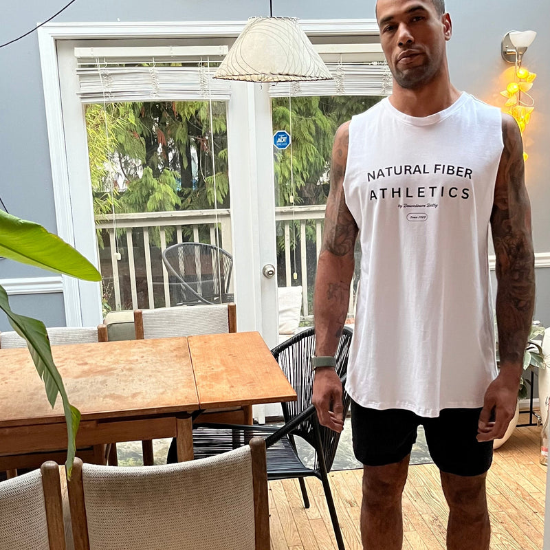 Men's Natural Fiber Athletics Cut-Off T