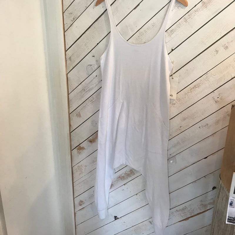 DAMAGE SALE Dhoti Onesie | Kundalini Whites