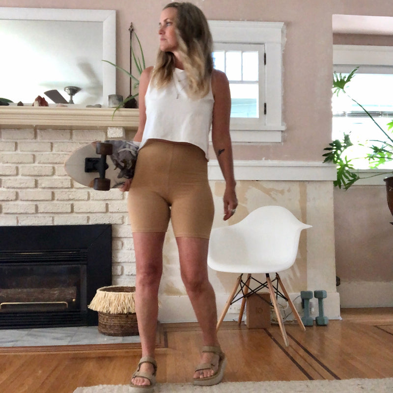 Cotton Lycra Bike Shorts Yoga, Run, Life Style