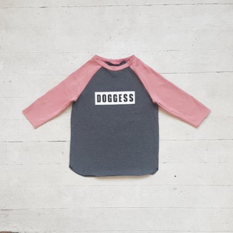 Gypsy Rose "Doggess" Baseball Tee - Downtown Betty