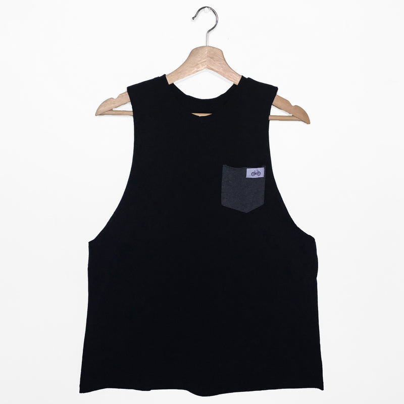 Men's Cut Off Tank ~ Thunder Cloud - Downtown Betty