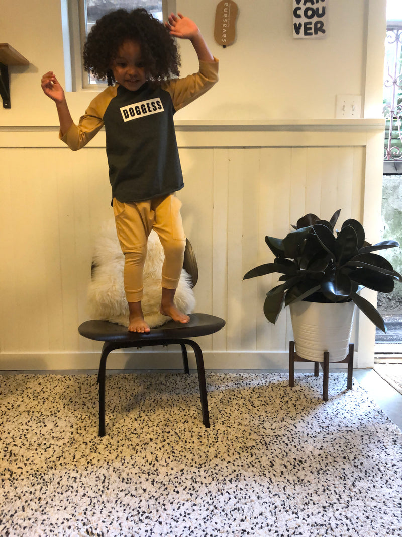 Gypsy Rose "Doggess" Baseball Tee - Downtown Betty