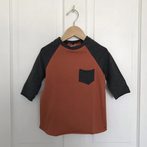 SALE Kid's Little League T pocket - Downtown Betty